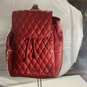Vera Bradley Genuine Leather Quilted Backpack